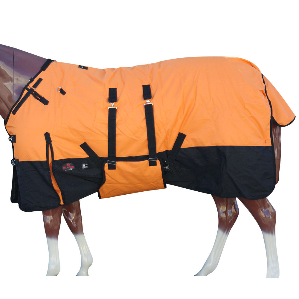 HILASON 1200D Winter Waterproof Poly Horse Blanket Belly Wrap | Horse Blanket | Horse Turnout Blanket | Horse Blankets for Winter | Waterproof Turnout Blankets for Horses | Blankets for Horses