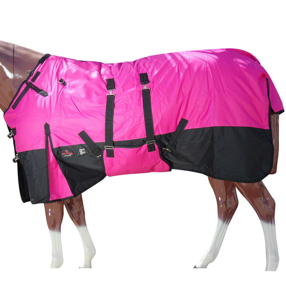 HILASON 1200D Winter Waterproof Poly Horse Blanket Belly Wrap| Horse Blanket | Horse Blankets for Winter Waterproof | Horse Turnout Blanket | Horse Turnout |400 GSM