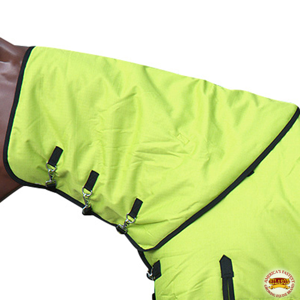 HILASON 1200D Winter Waterproof Poly Turnout Horse Hood Neck Cover | Covers for Horses