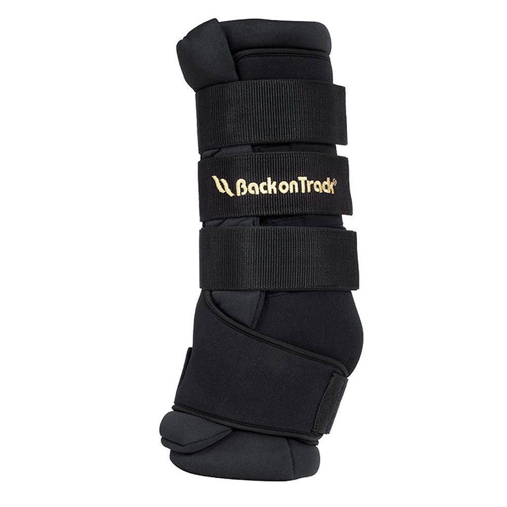 18" Back On Track Horse Leg Injury Swelling Pain Relief Royal Quick Wraps Pair