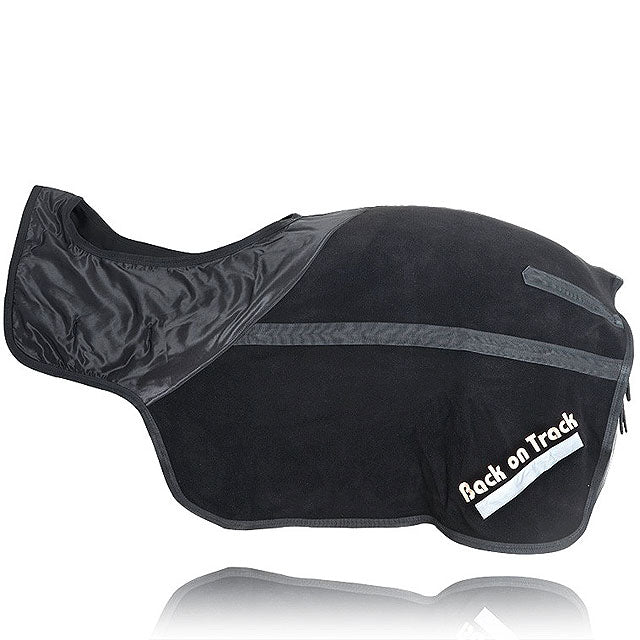 72" Back On Track Horse Warm Up Therapeutic Fleece Exercise Sheet Black