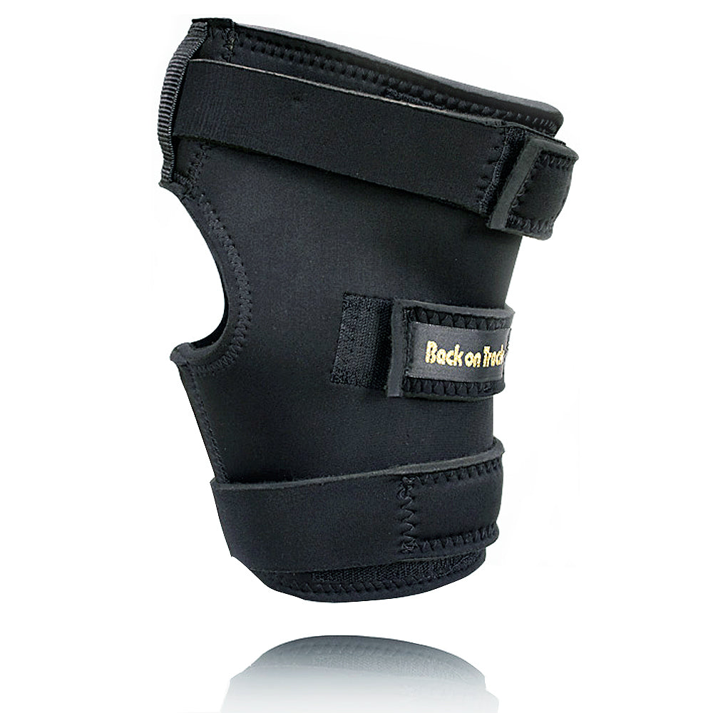 Large Back On Track Therapeutic Hock Horse Boots Black