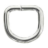 Hilason Western Horse Tack Welded Wire Dee Ring Nickel Plated