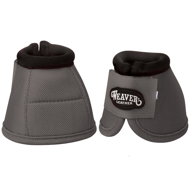 Large Weaver Ballistic Nylon 2520D Horse Leg No Turn Bell Boots Pair Steel