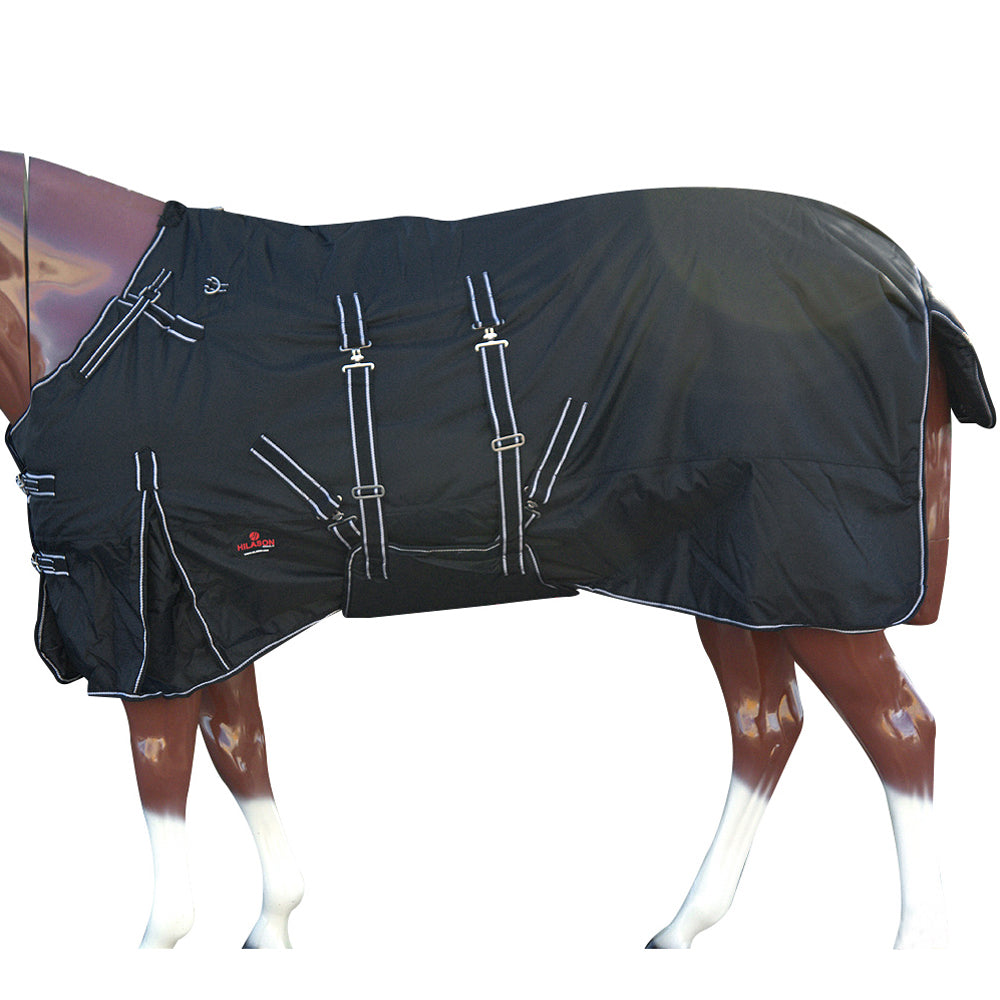 HILASON 1200D Winter Waterproof Poly Horse Blanket Belly Wrap| Horse Blanket | Horse Blankets for Winter Waterproof | Horse Turnout Blanket | Horse Turnout |400 GSM