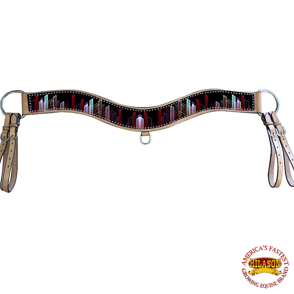 Hilason Western Horse Breast Collar American Leather