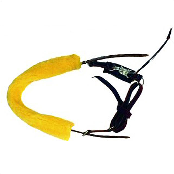 Saddle Barn Double Stitched Latigo Leather Nylon Horse Flanks