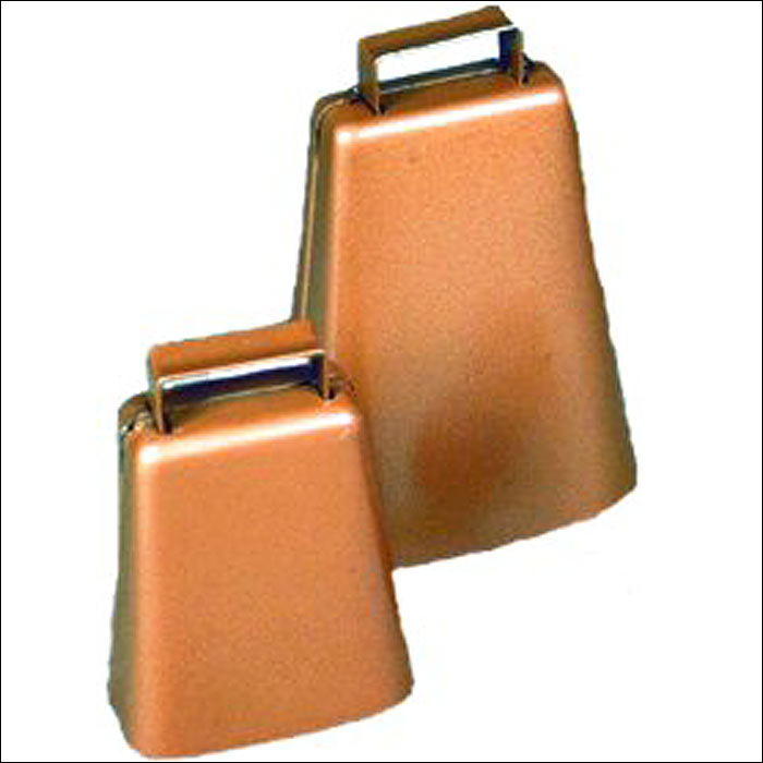 Saddle Barn Rodeo Bull Riding Copper Bull Bell 5 Inches