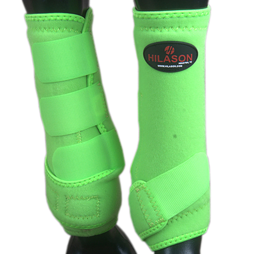 Hilason Horse Medicine Sports Boots Rear Hind Leg