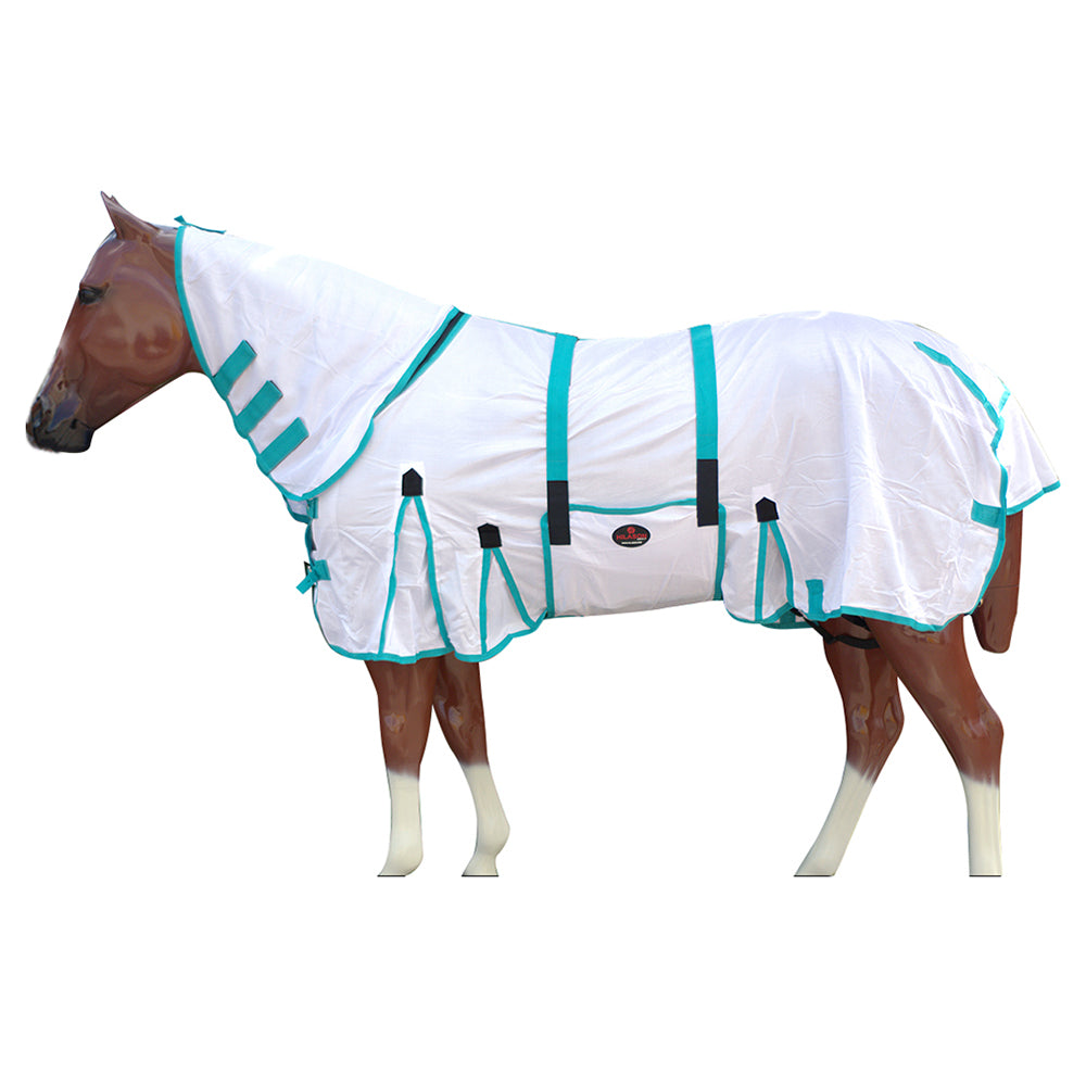 HILASON Horse Fly Sheet - Summer Spring UV Protection Mesh Bug Mosquito FlySheet for Horses | Fly-Sheet