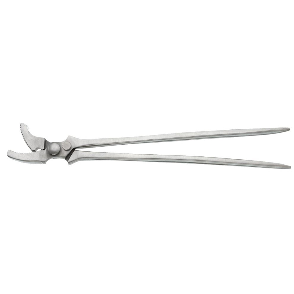 Tough 1 Horse Care Chrome Steel Professional Spring Loaded Curved Nail Clincher