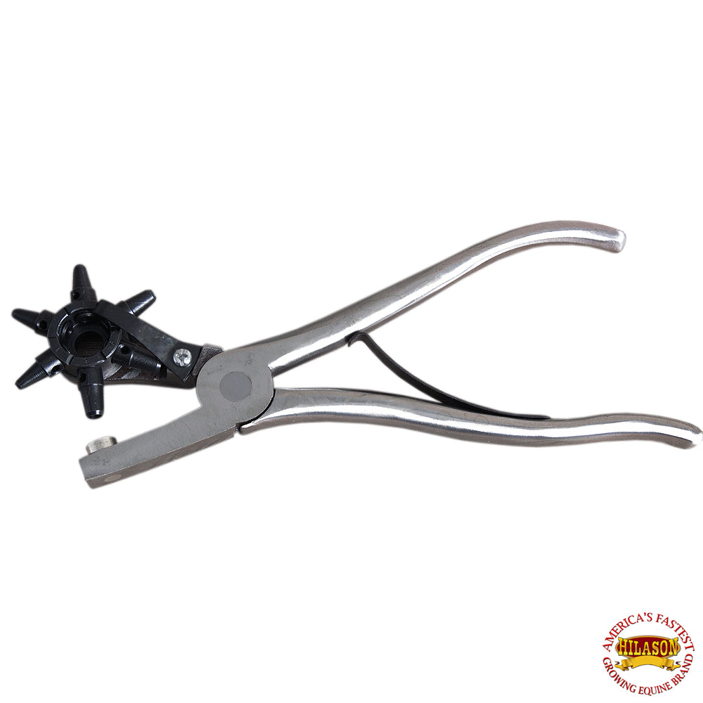 Hilason Western Leather Tool Punch Pliers Hole With 6 Tube