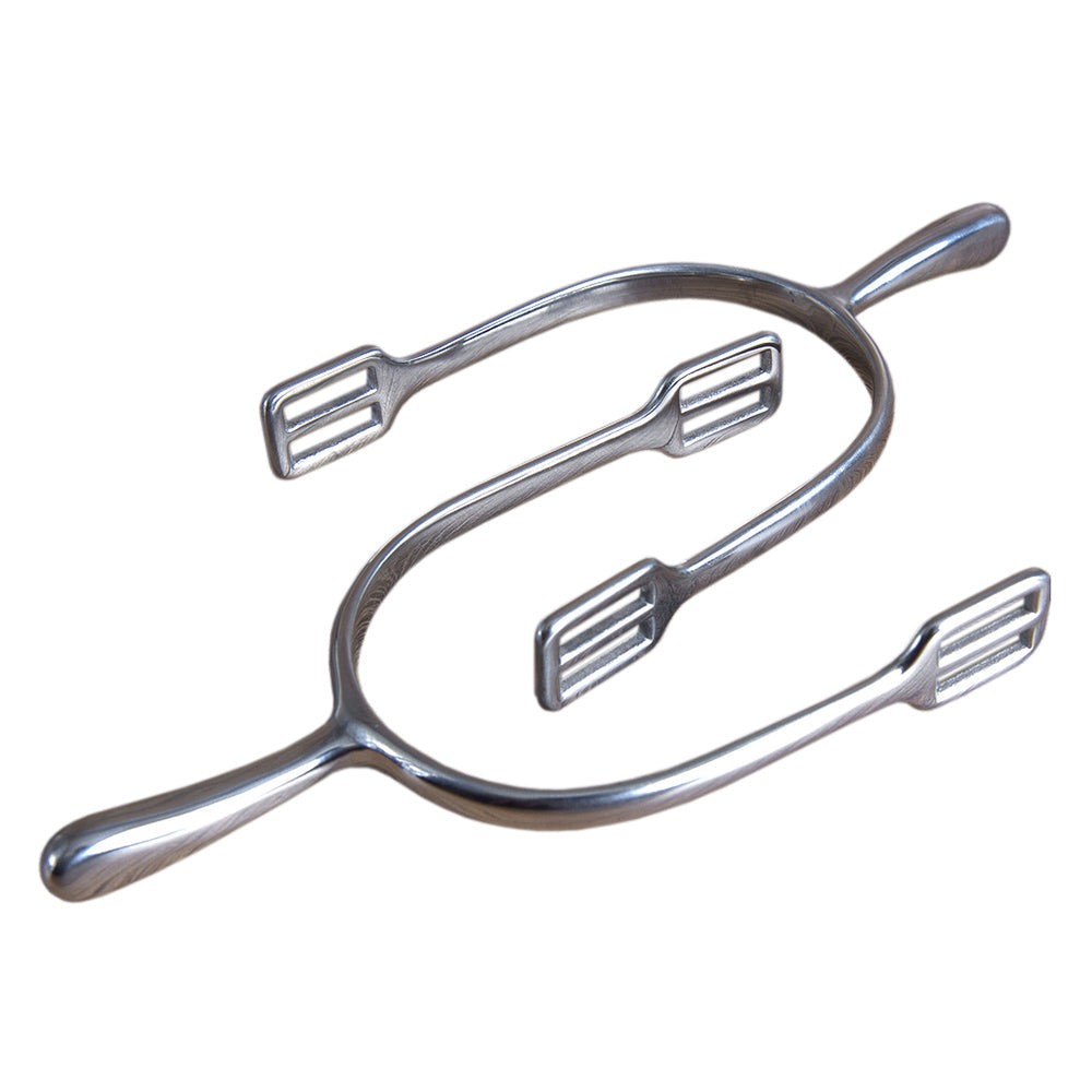 Hilason Western Long Neck Dressage Spurs W/O Straps One Size