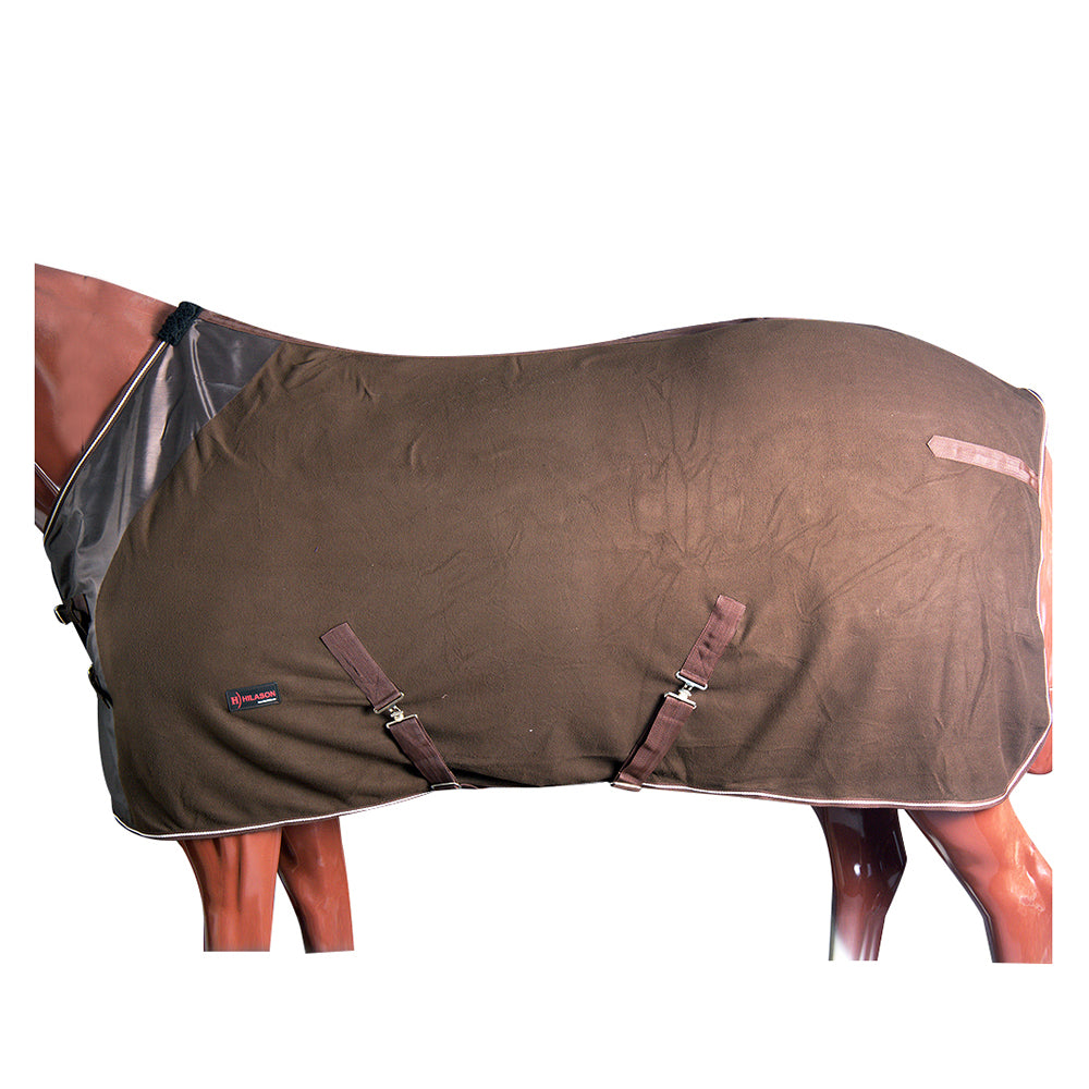 Hilason Horse Soft Polar Fleece liner/sheet Brown