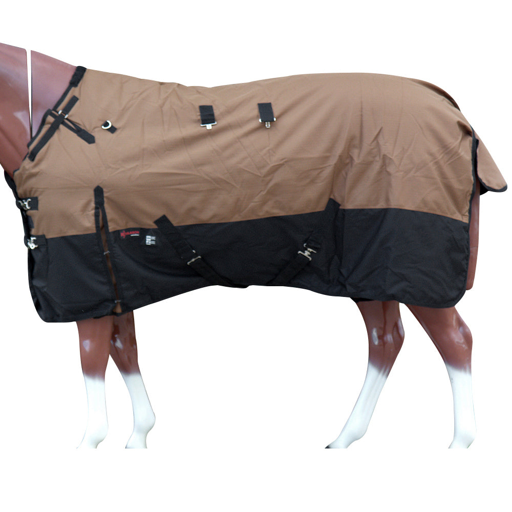 84 In HILASON 1200D Winter Waterproof Poly Horse Turnout Blanket Copper