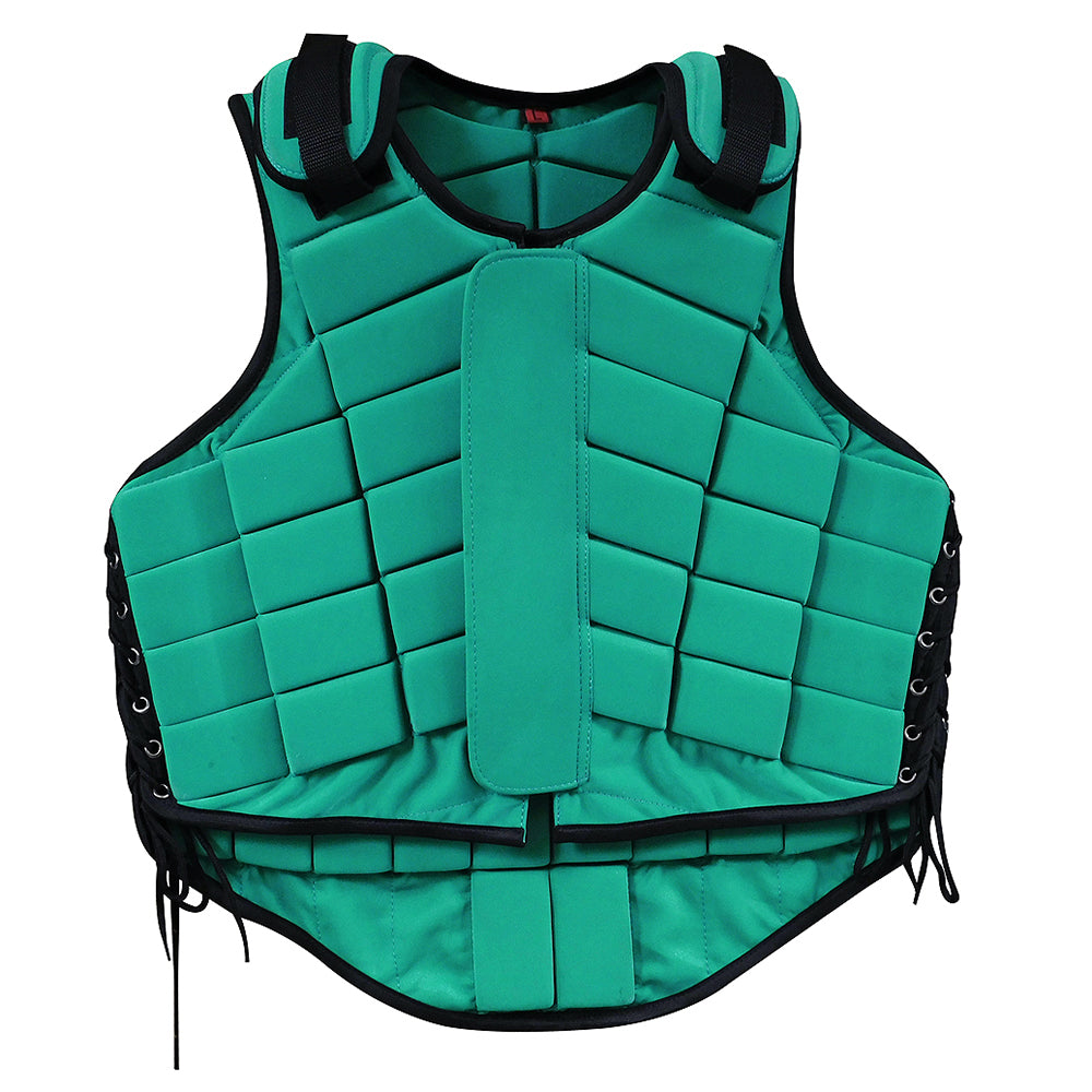 HILASON Adult Safety Equestrian Eventing Protective Protection Vest ‎Kelly Green | Horse Riding Unisex