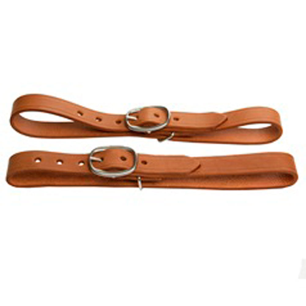 Hilason Western Leather Horse Breast Collar Tugs W/ 1" Wide 26" Length Brown