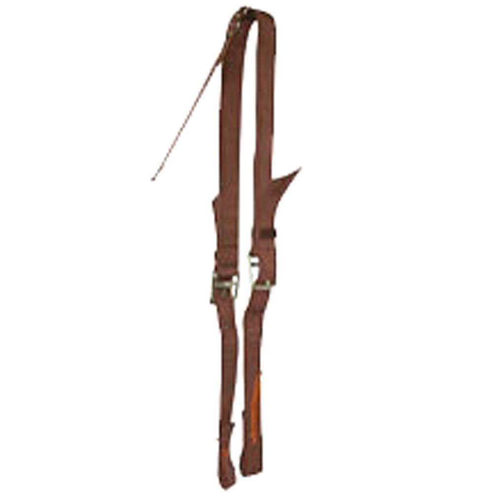Hilason New Western Tack Brown Poly Flank Cinch Girth W/ Billets Horse Size