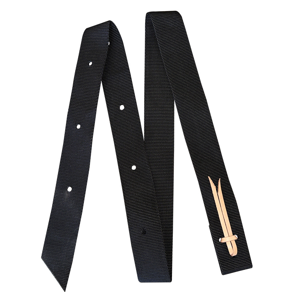 2 In X 6 Ft Hilason Western Horse Polypropylene Leather Cinch Strap