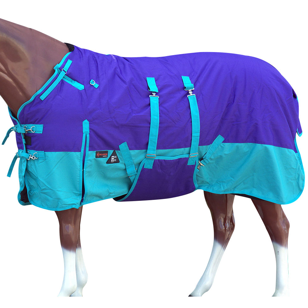 HILASON 1200D Winter Waterproof Poly Horse Blanket Belly Wrap| Horse Blanket | Horse Blankets for Winter Waterproof | Horse Turnout Blanket | Horse Turnout |400 GSM