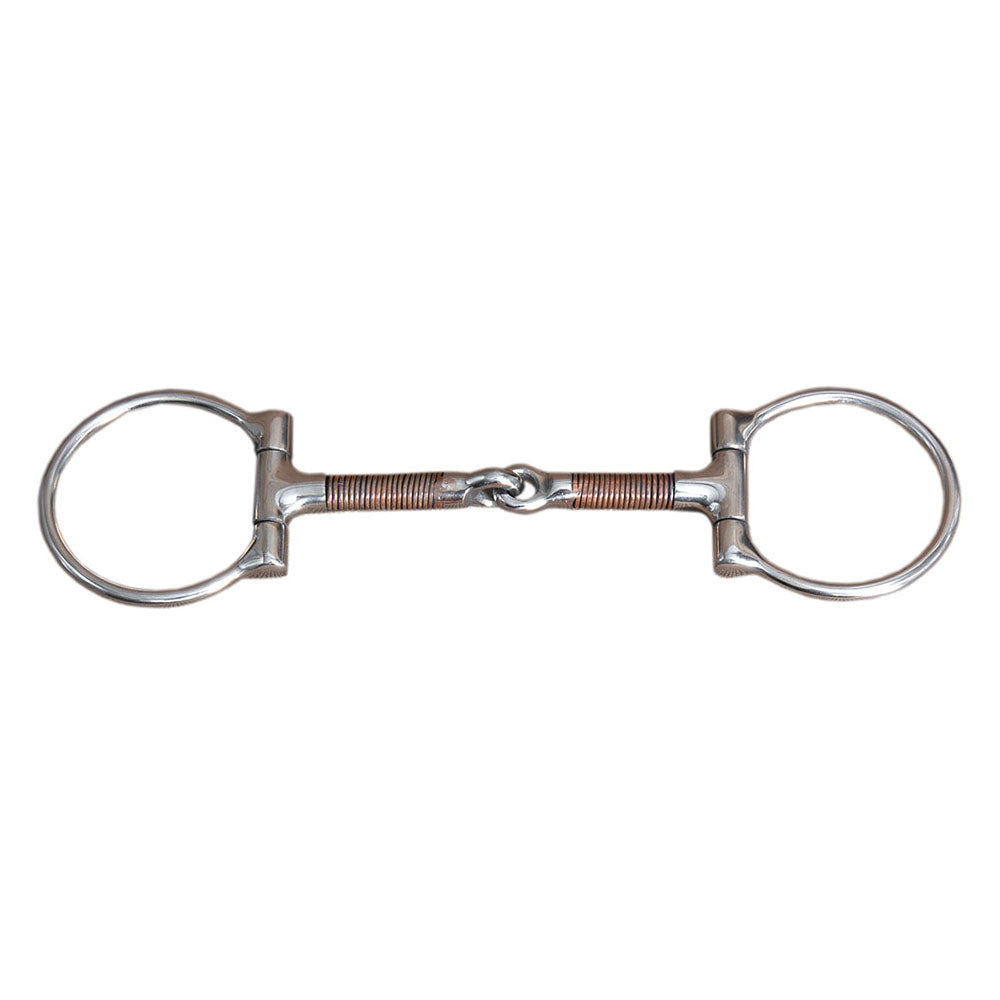 HILASON 5 In Mouth Snaffle Bit With Stainless Steel Eggbutt