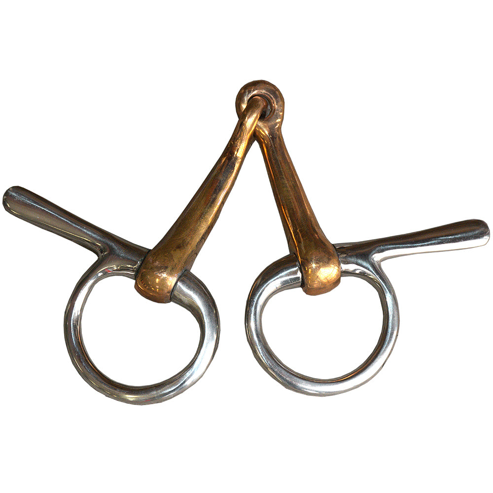 5" HILASON Western Trotting Horse Ring Bit With Stainless Steel