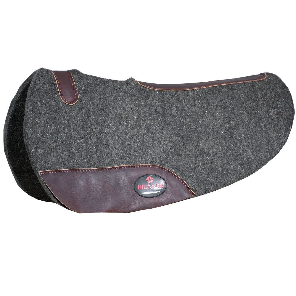 30X30 Made In Usa Wool Felt Horse Western Saddle Pad 3/4 Hilason