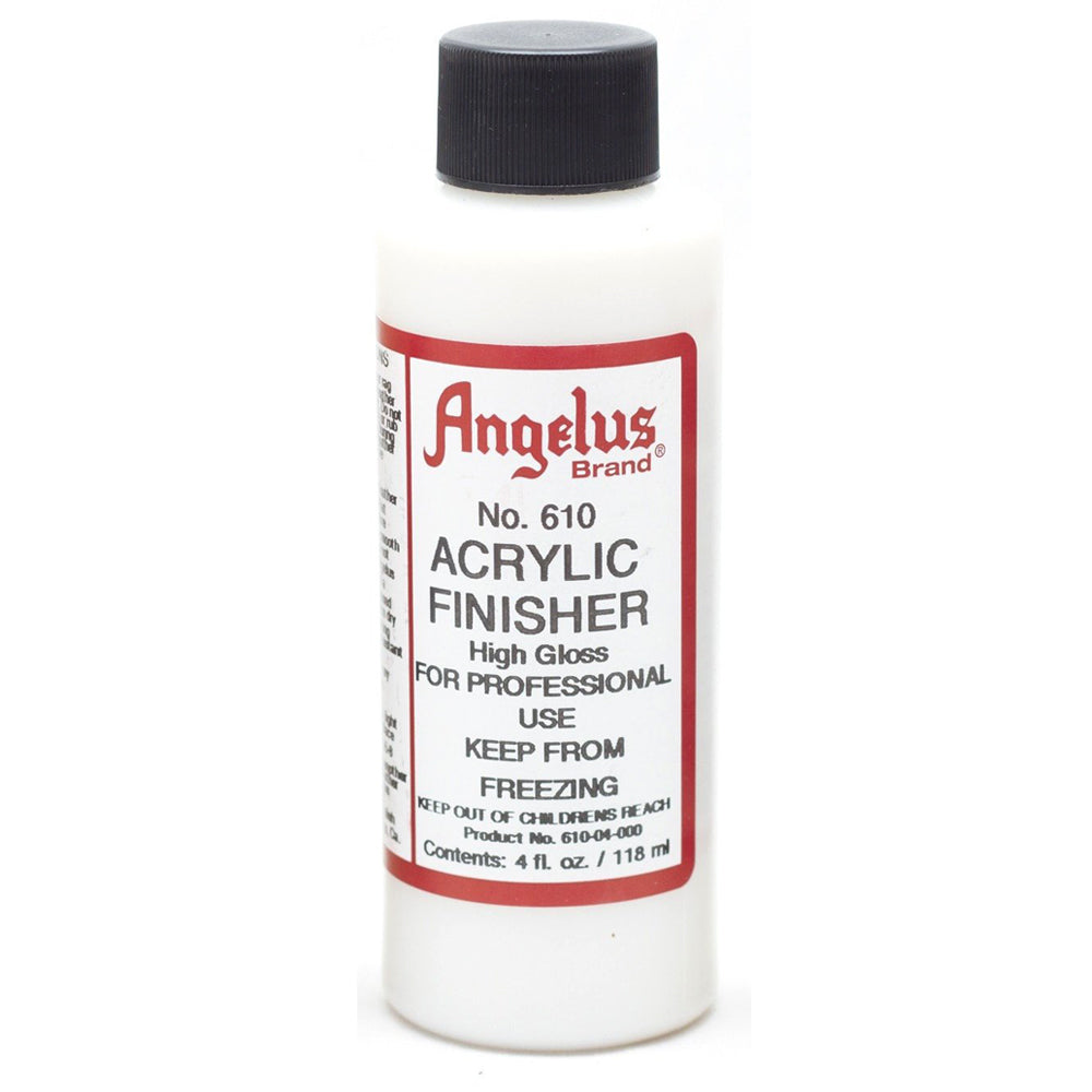 Angelus Leather Articles Shiny Glossy Acrylic Finisher 5 Types 4Oz
