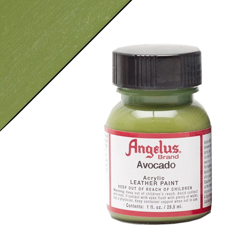 Angelus Acrylic Leather Paint For Purse Vinyl 1 Oz All 80 Colors