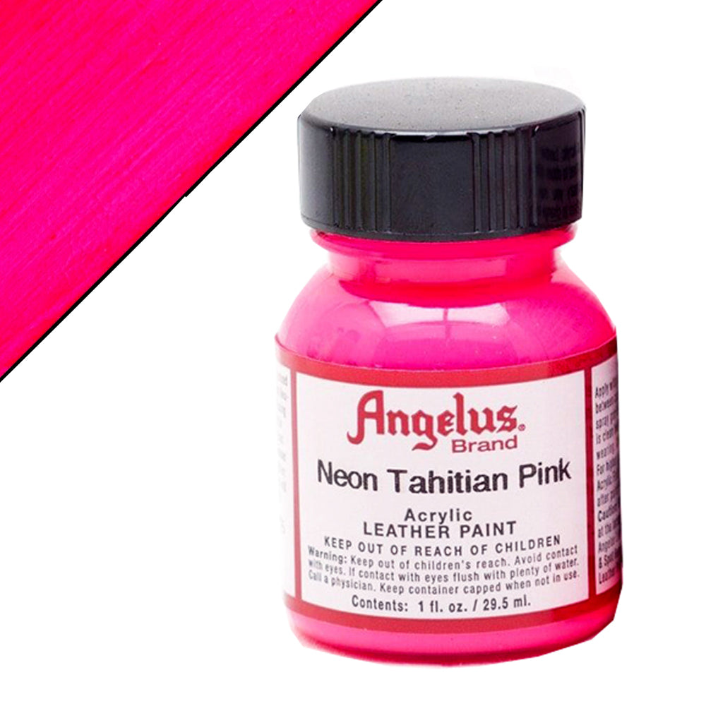 Angelus Acrylic Leather Paint For Boot Bags 1 Oz All Colors