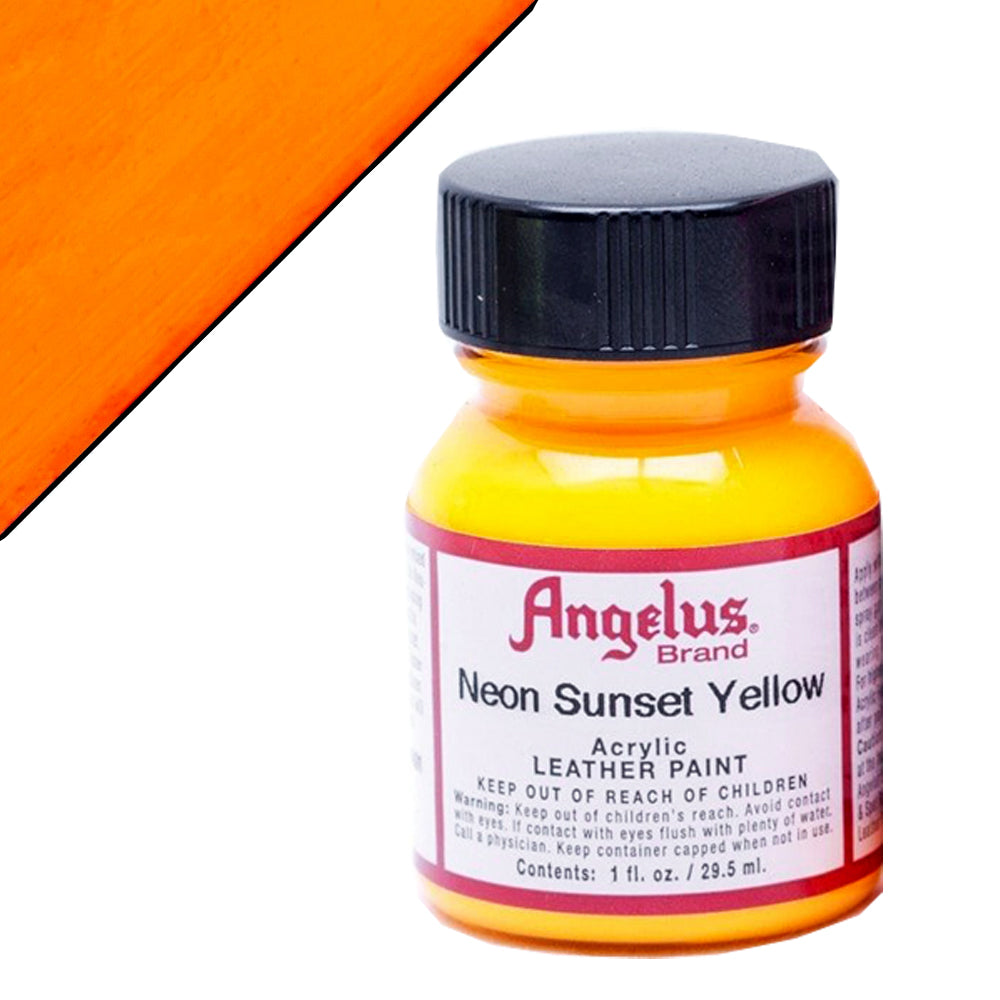 Angelus Acrylic Leather Paint For Boot Bags 1 Oz All Colors