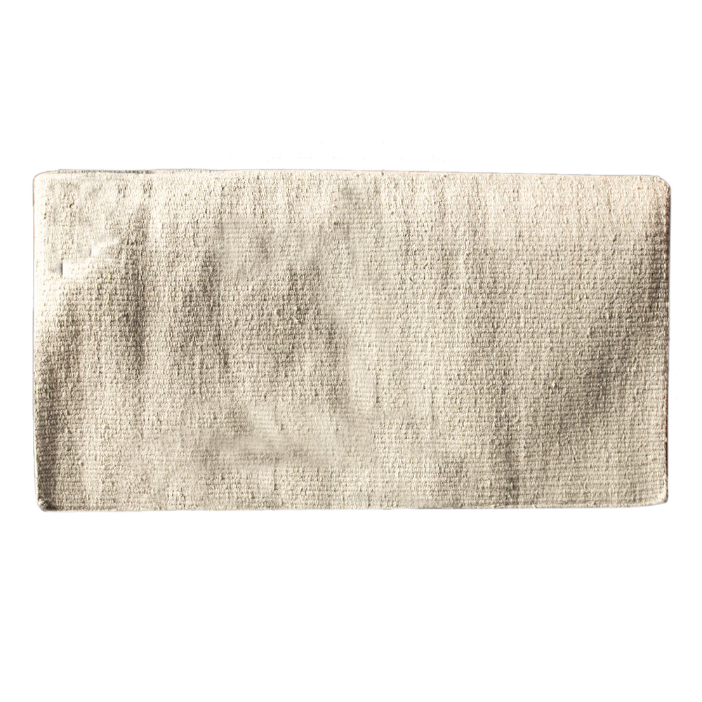 HILASON Western Horse Saddle Blanket Pad New Zealand Wool Halter Grey