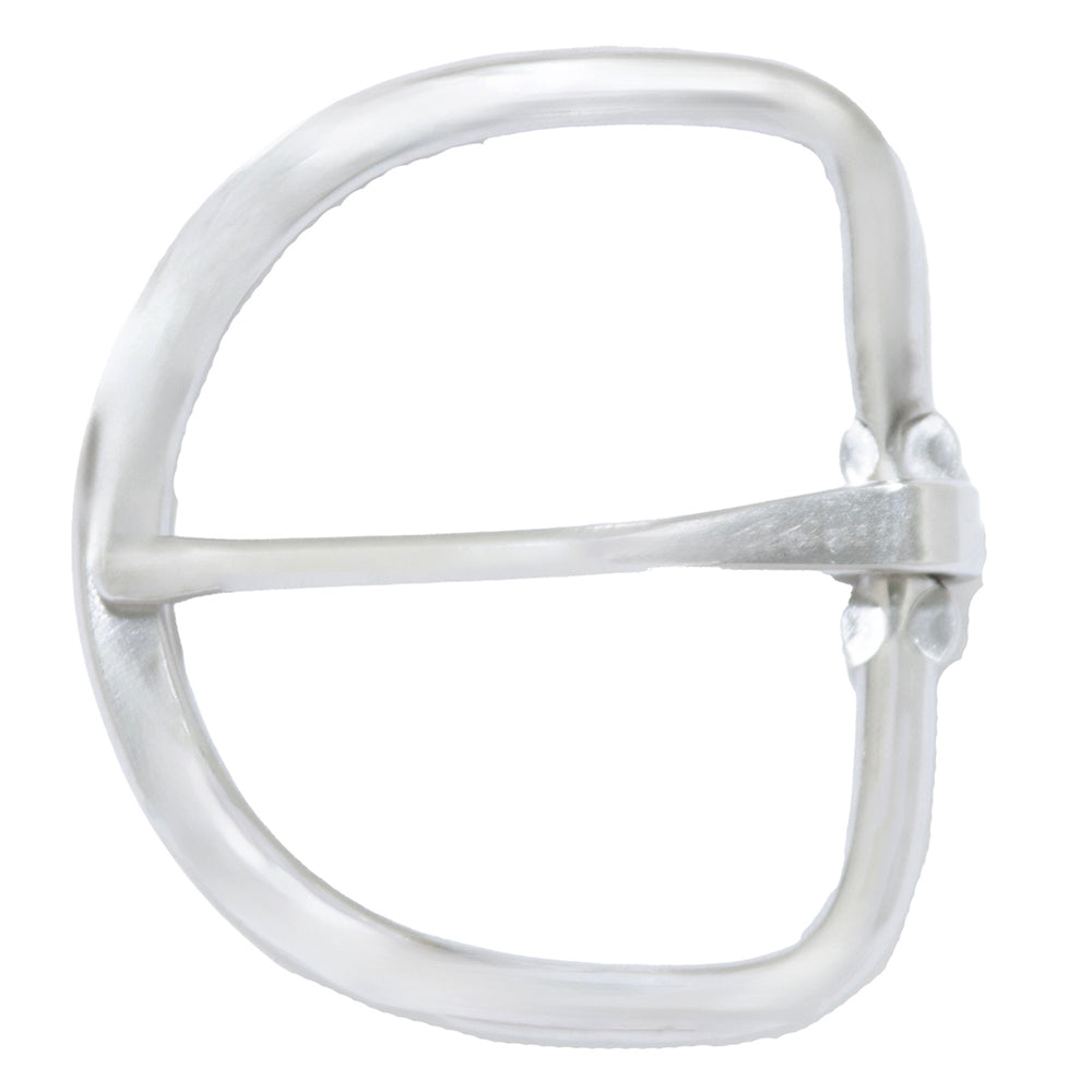 HILASON Heavy-Duty 3" Stainless Steel (SS) Flat Cinch Buckle - 8MM Stock, Western Saddlery Hardware