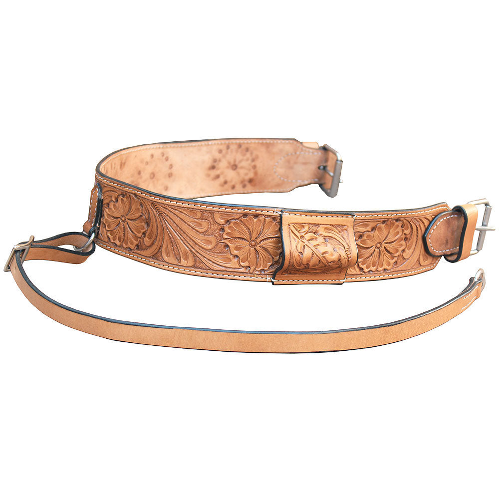 HILASON Western Leather Horse Saddle Girth Cinch | Strap