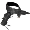HILASON Western Right Hand Gun Holster Rig 38 Cal Leather Cowboy | Costume Belt