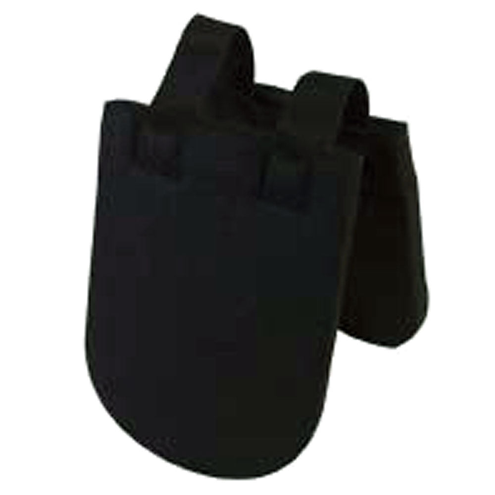 Hilason Horse Felt Western Wider Wither Pad Black 8" x 11" – 1" Thick Saddle Pad for Wither Relief