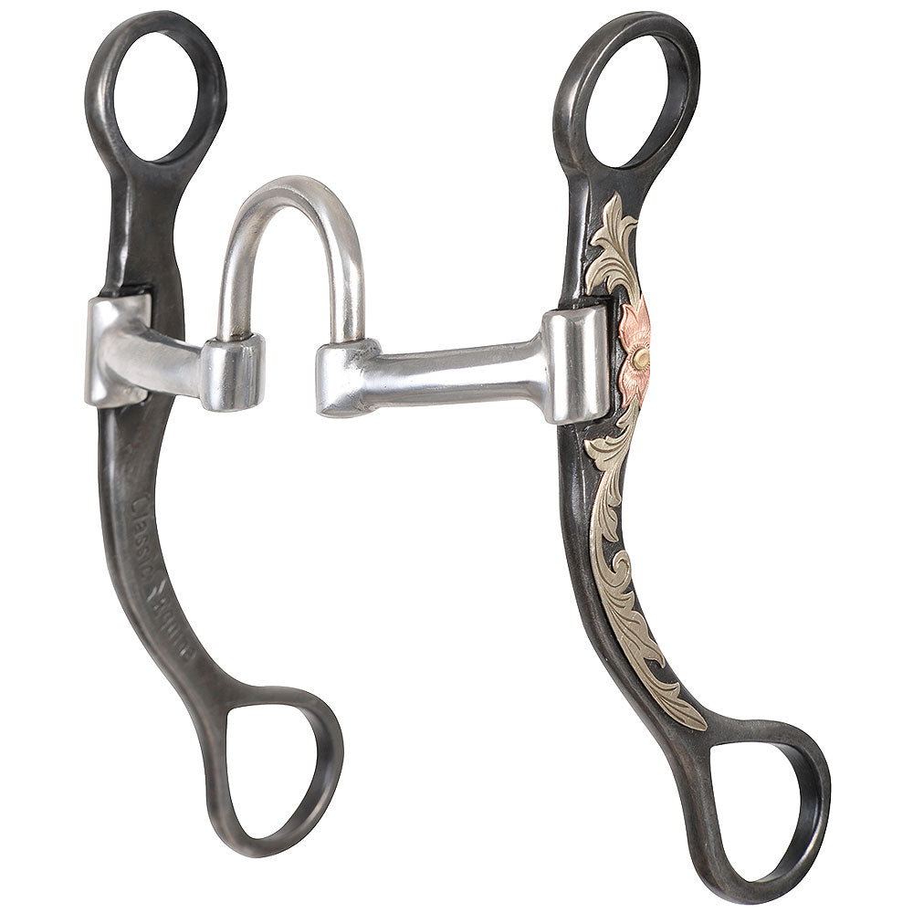 6 In Cheek Classic Equine Copper Stimulate Correction Horse Bit