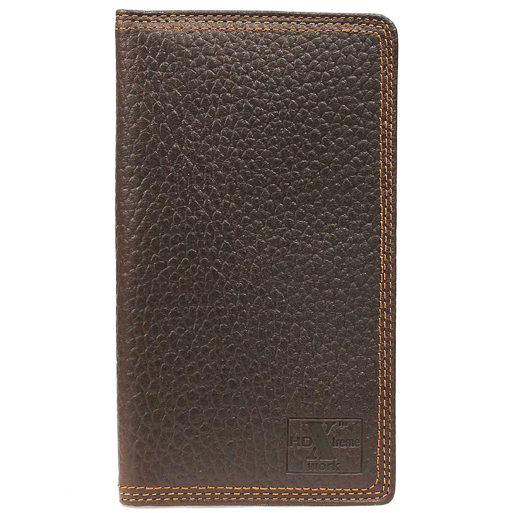 Hd Xtreme Triple Stitching Nylon Interior Multiple Slots Brown Wallet