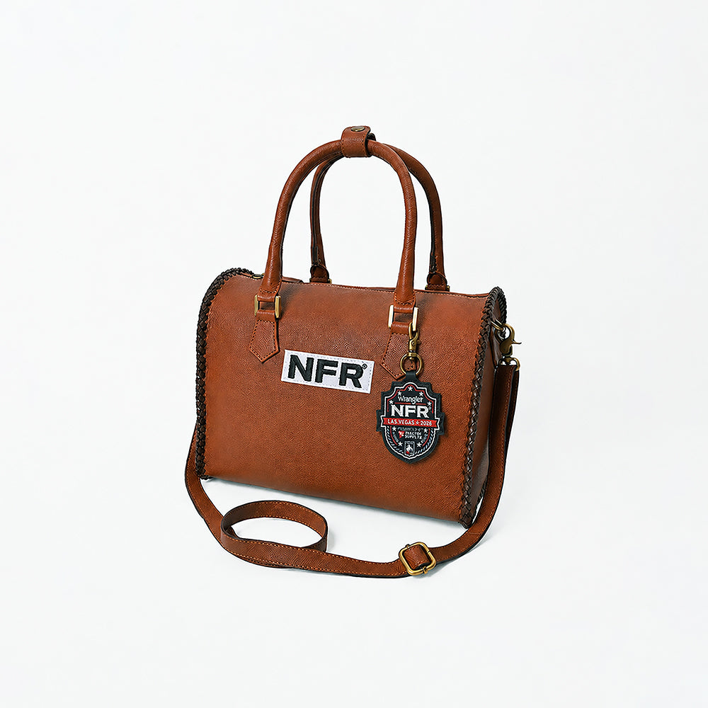 Official PRCA & NFR Licensed Collection-Genuine Leather Speedy Handbag