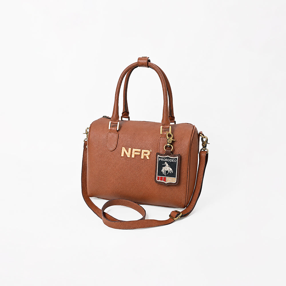 Official PRCA & NFR Licensed Collection® Genuine Leather Speedy Bag