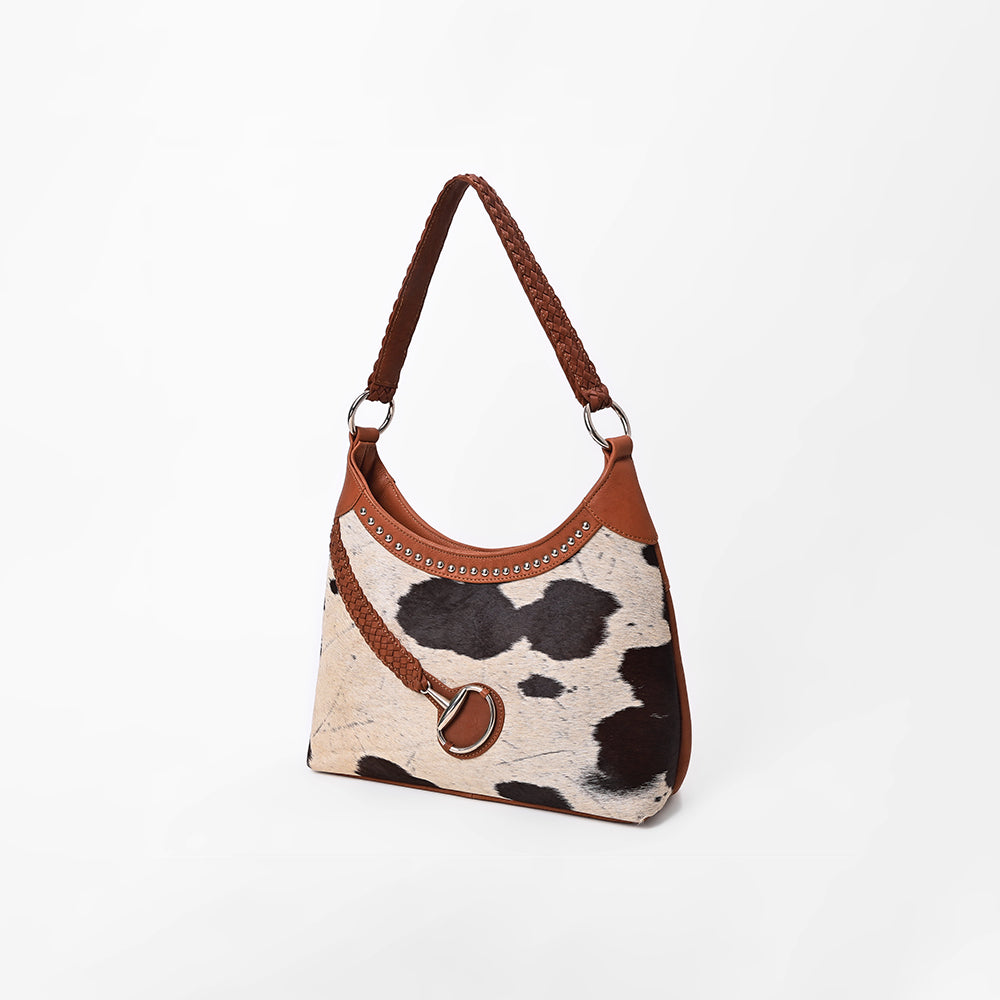 American Darling Women's Western Cowhide Hobo Shoulder Bag