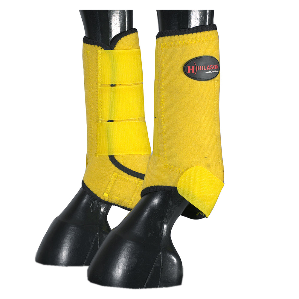 HILASON L M S Horse Rear Hind Leg Sport Boots | Jumping