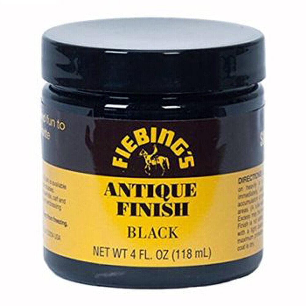 Fiebing'S Antique Finish Black 4 Ounce