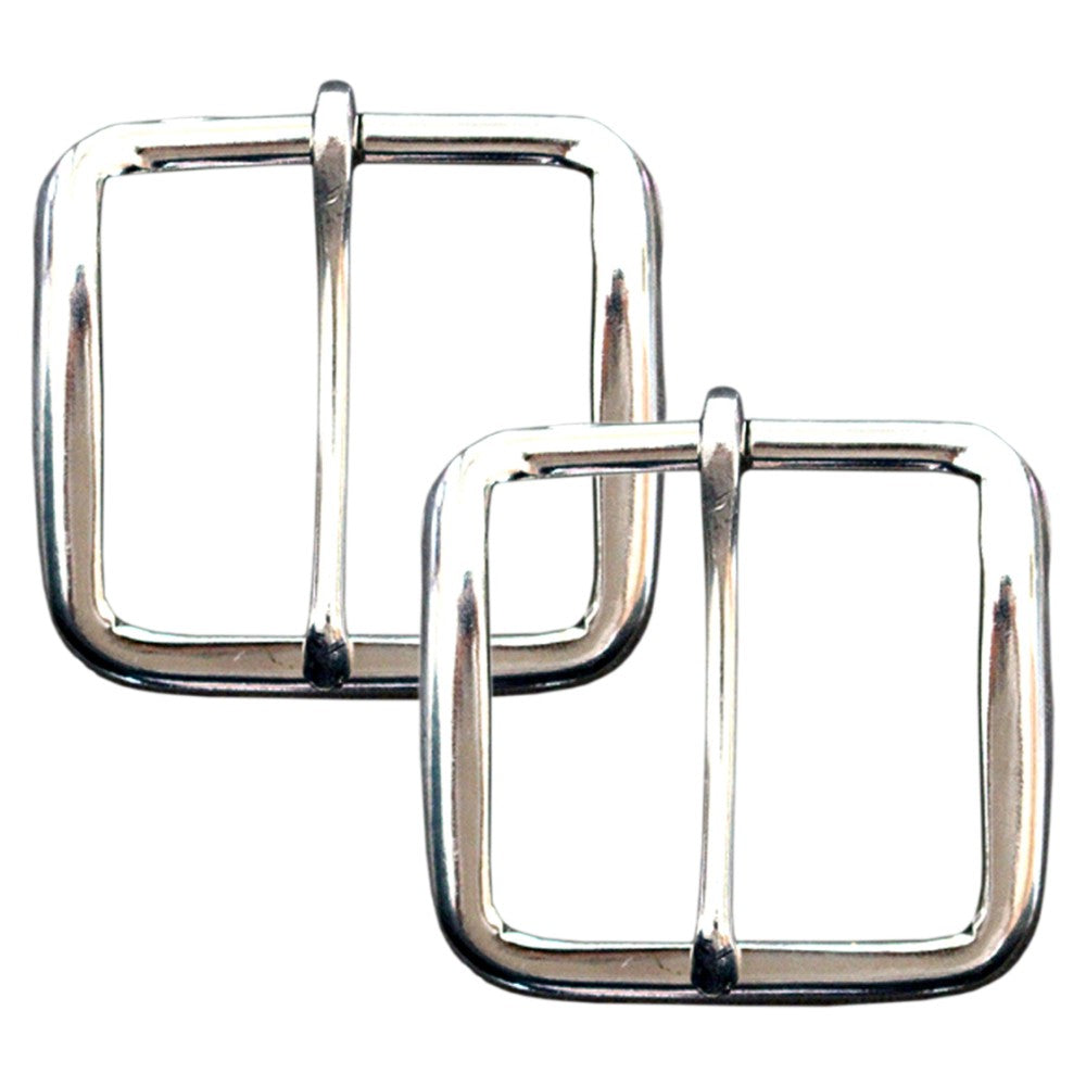 Hilason Western Horse Tack Hardware Wire Belt Buckle Nickel Plated