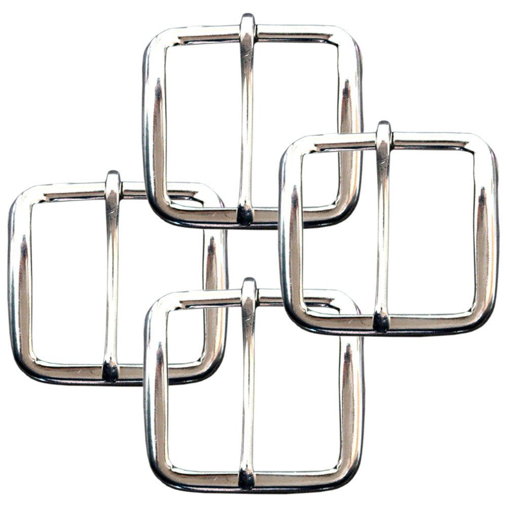 Hilason Western Horse Tack Hardware Wire Belt Buckle Nickel Plated