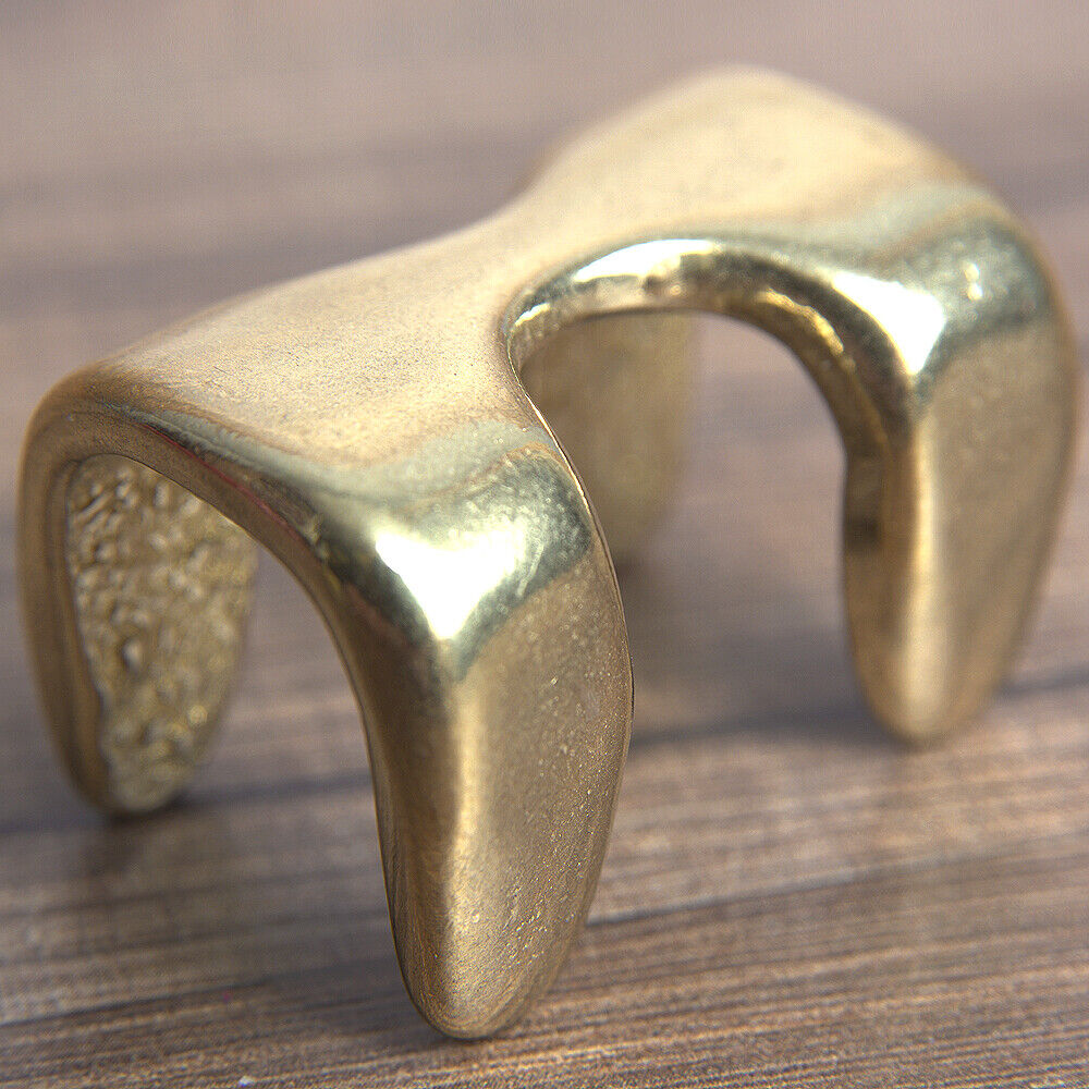 Hilason Western Horse Halter Lead Emergency Repair Brass Plated Rope Clamps