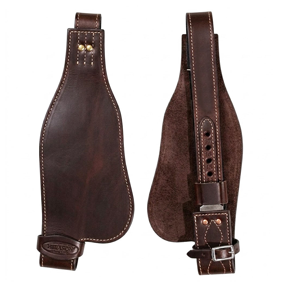 Hilason Leather Youth Saddle Replacement Fenders Pair with Hobble Straps – Adjustable Western Horse Riding Saddle Fenders