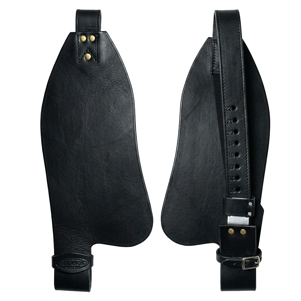 Hilason Youth Leather Saddle Replacement Fenders Pair with Hobble Straps, Western Horse Riding 2" Stirrup Leathers