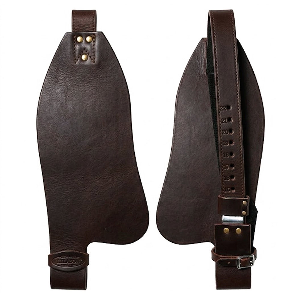 Hilason Youth Leather Saddle Replacement Fenders Pair with Hobble Straps, Western Horse Riding 2" Stirrup Leathers
