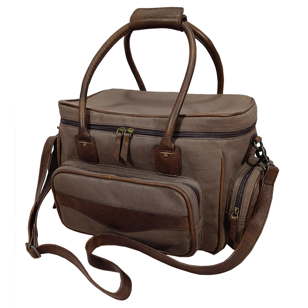 Hilason Hunter Bag with Multiple Zipper Pockets, Dual Handles